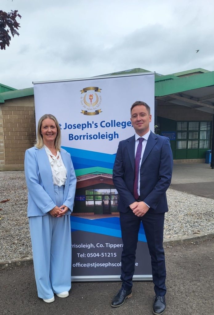 Photo of principal and Deputy Principal